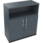 Neutralware Regalschrank endless 1.000 x 1.133 x 442 mm (B x H x T) anthrazit metallic – Produktbild 5