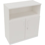 Neutralware Regalschrank endless 1.000 x 1.133 x 442 mm (B x H x T) verkehrsweiß – Produktbild 2
