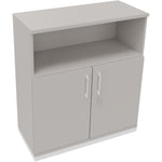 Neutralware Regalschrank endless 1.000 x 1.133 x 442 mm (B x H x T) verkehrsweiß – Produktbild 5