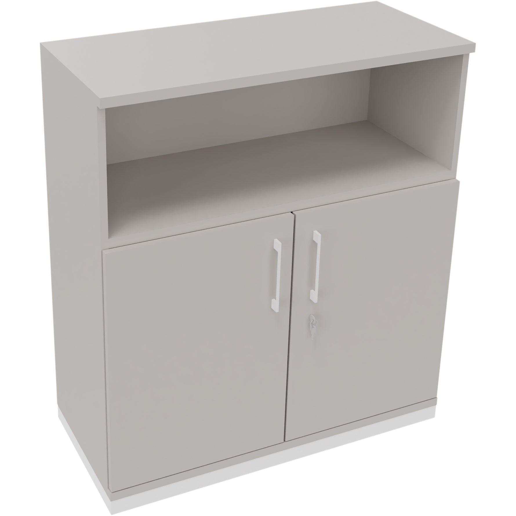 Neutralware Regalschrank endless 1.000 x 1.133 x 442 mm (B x H x T) verkehrsweiß – Produktbild 5