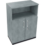 Regalschrank endless 800 x 1.133 x 442 mm (B x H x T) anthrazit metallic