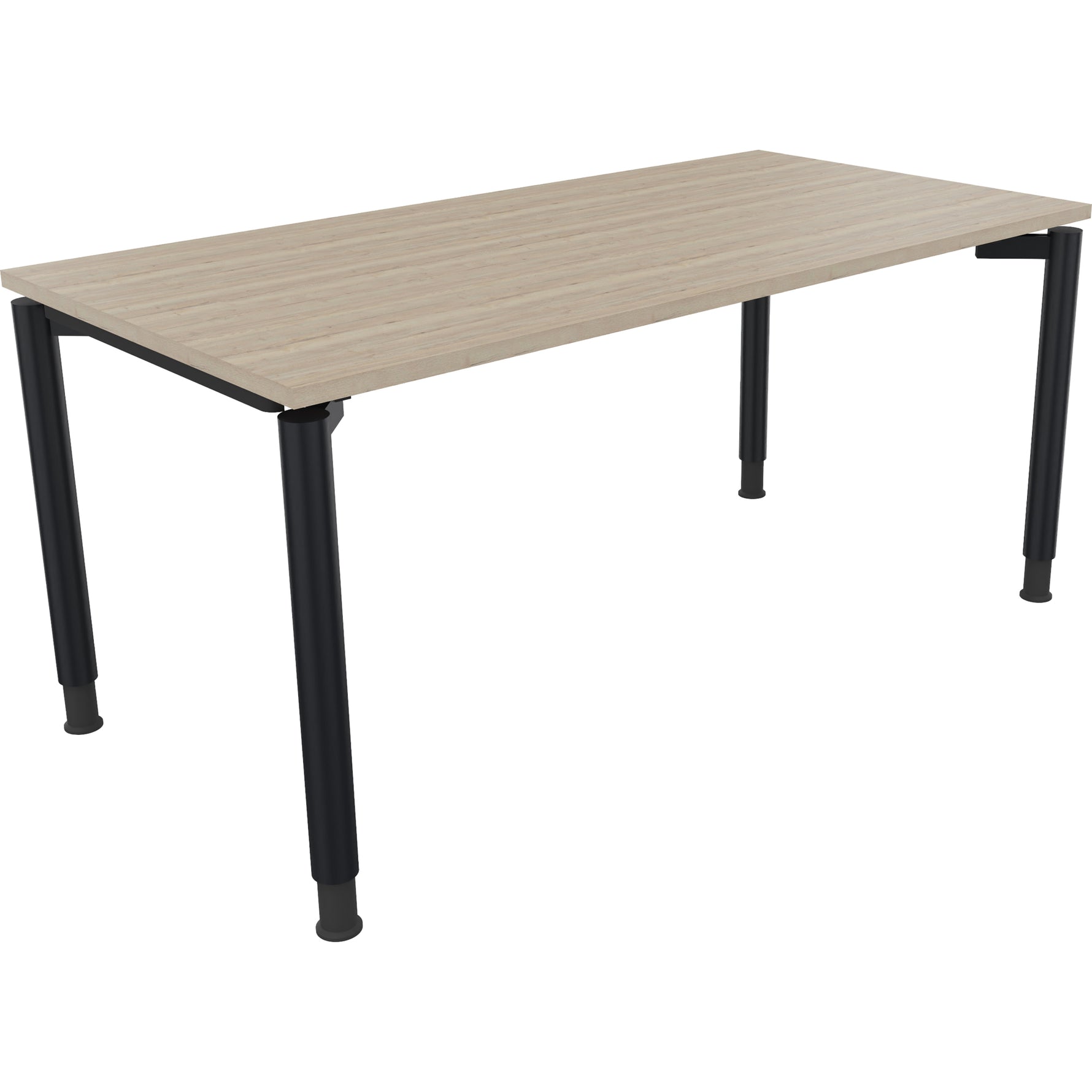 Neutralware Schreibtisch all in one 1.600 x 680-820 x 800 mm (B x H x T) eiche natur