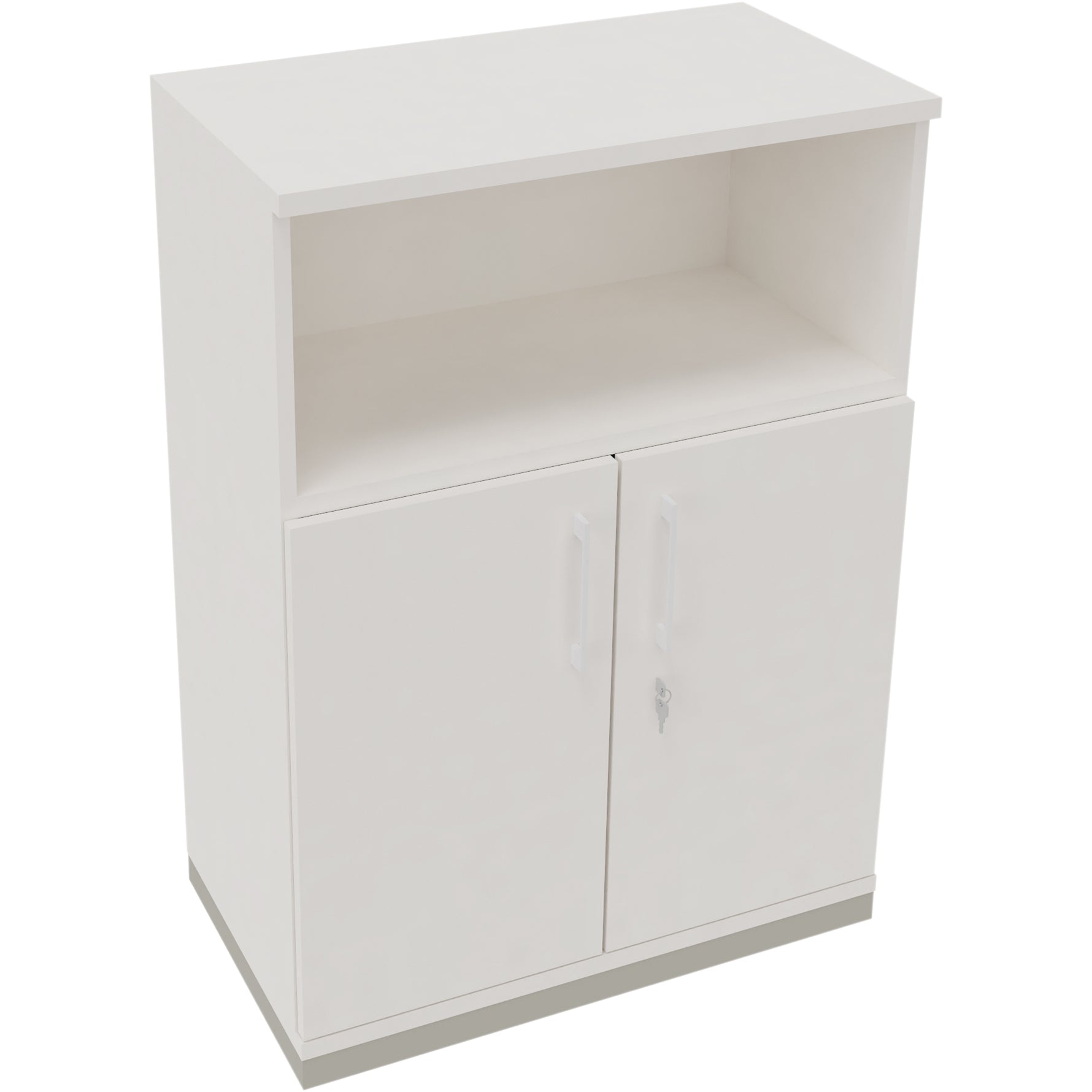 Neutralware Regalschrank endless 800 x 1.133 x 442 mm (B x H x T) silberaluminium