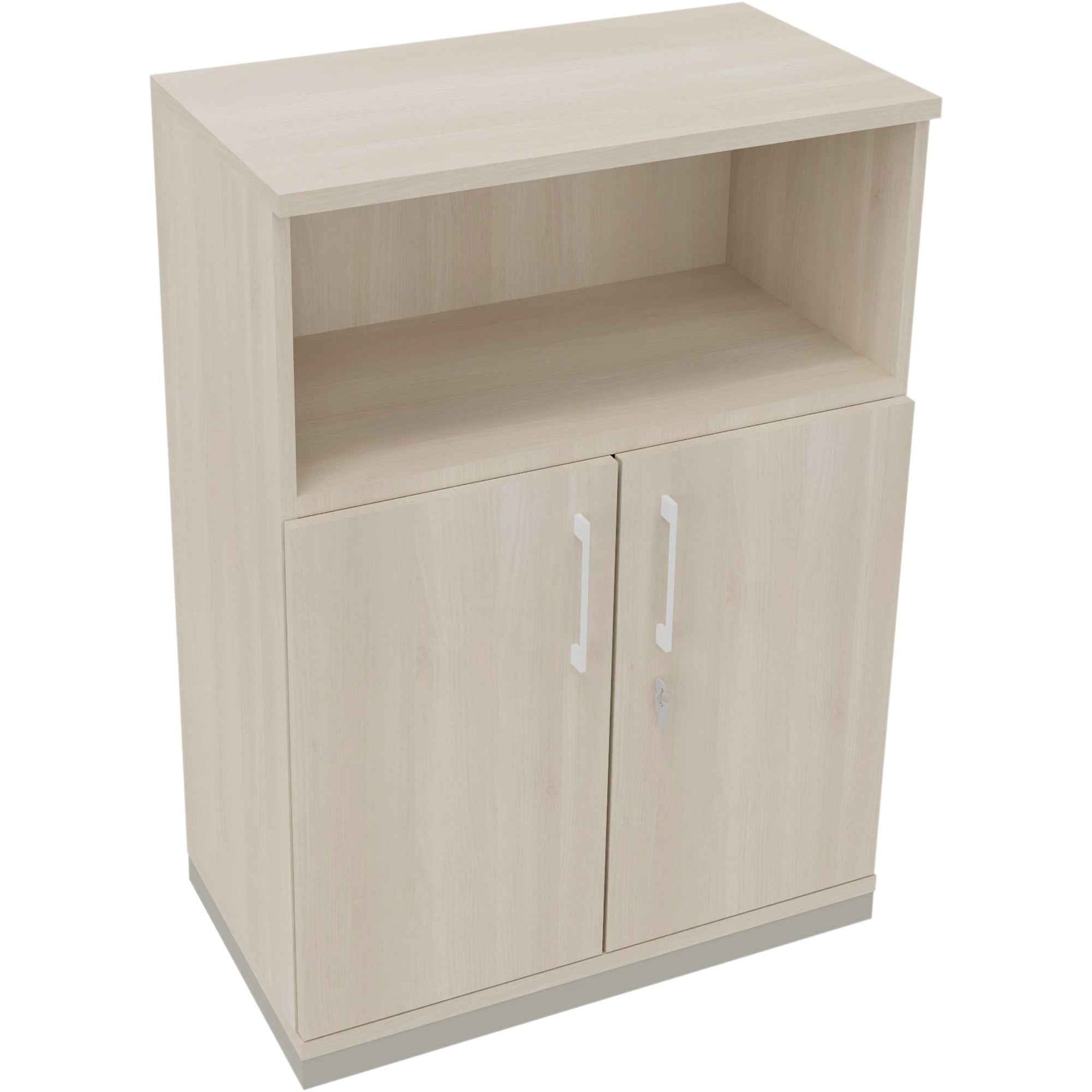 Regalschrank endless 800 x 1.133 x 442 mm (B x H x T) silberaluminium