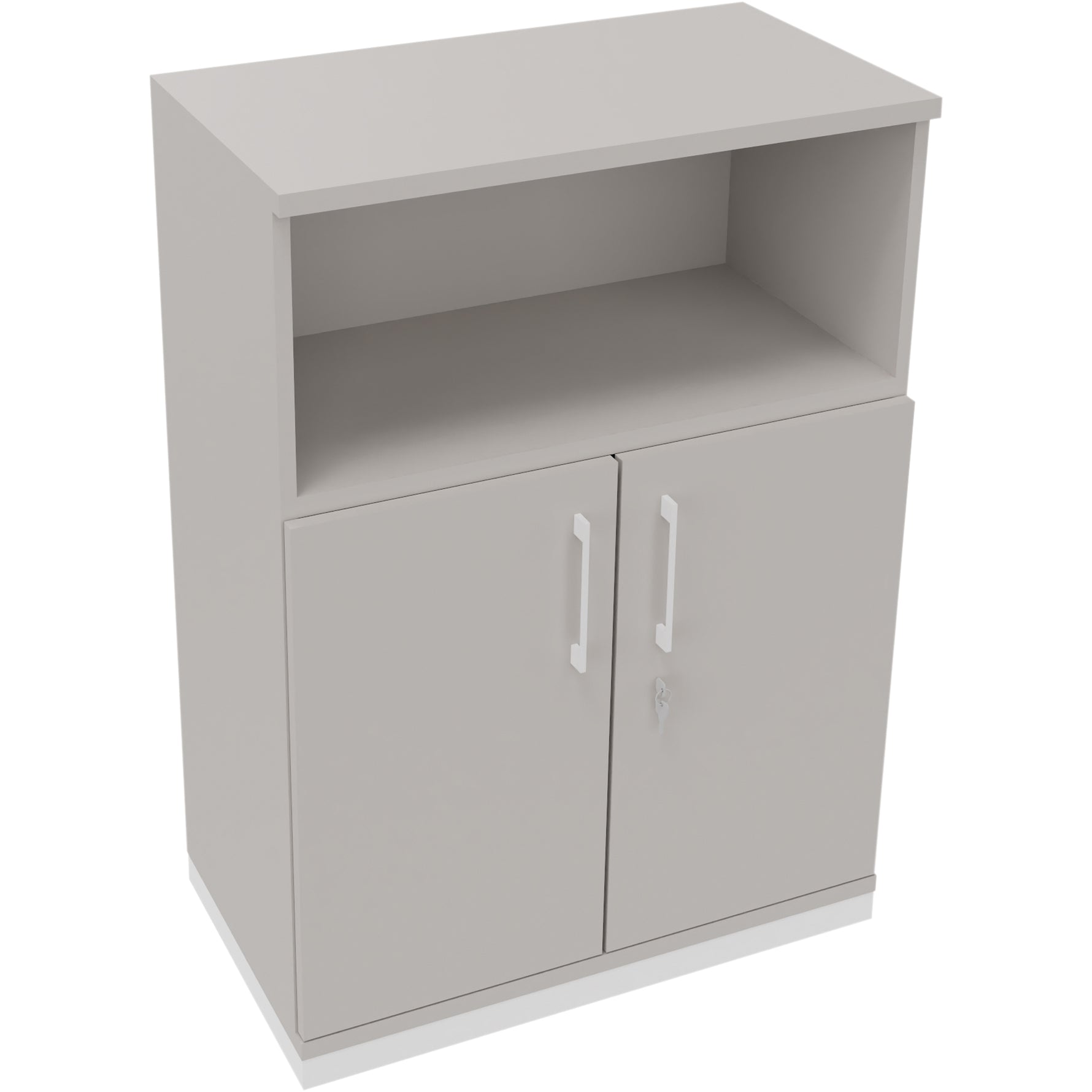 Neutralware Regalschrank endless 800 x 1.133 x 442 mm (B x H x T) verkehrsweiß – Produktbild 4