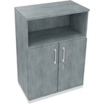Regalschrank endless 800 x 1.133 x 442 mm (B x H x T) verkehrsweiß
