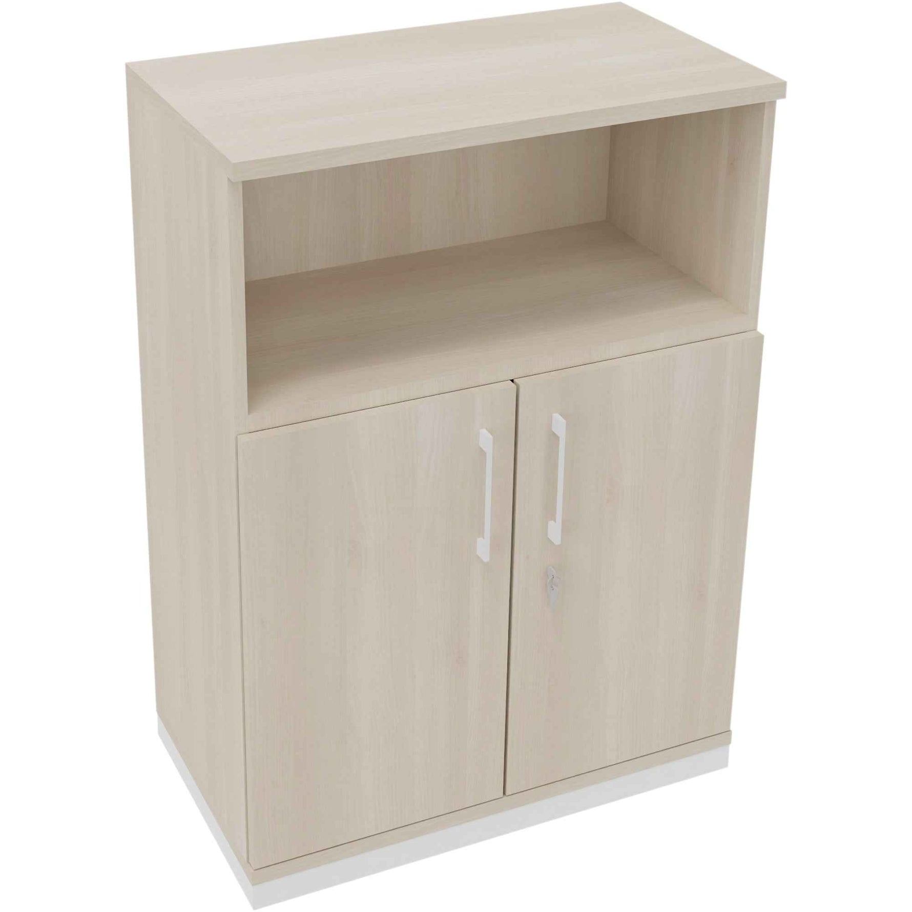 Regalschrank endless 800 x 1.133 x 442 mm (B x H x T) verkehrsweiß