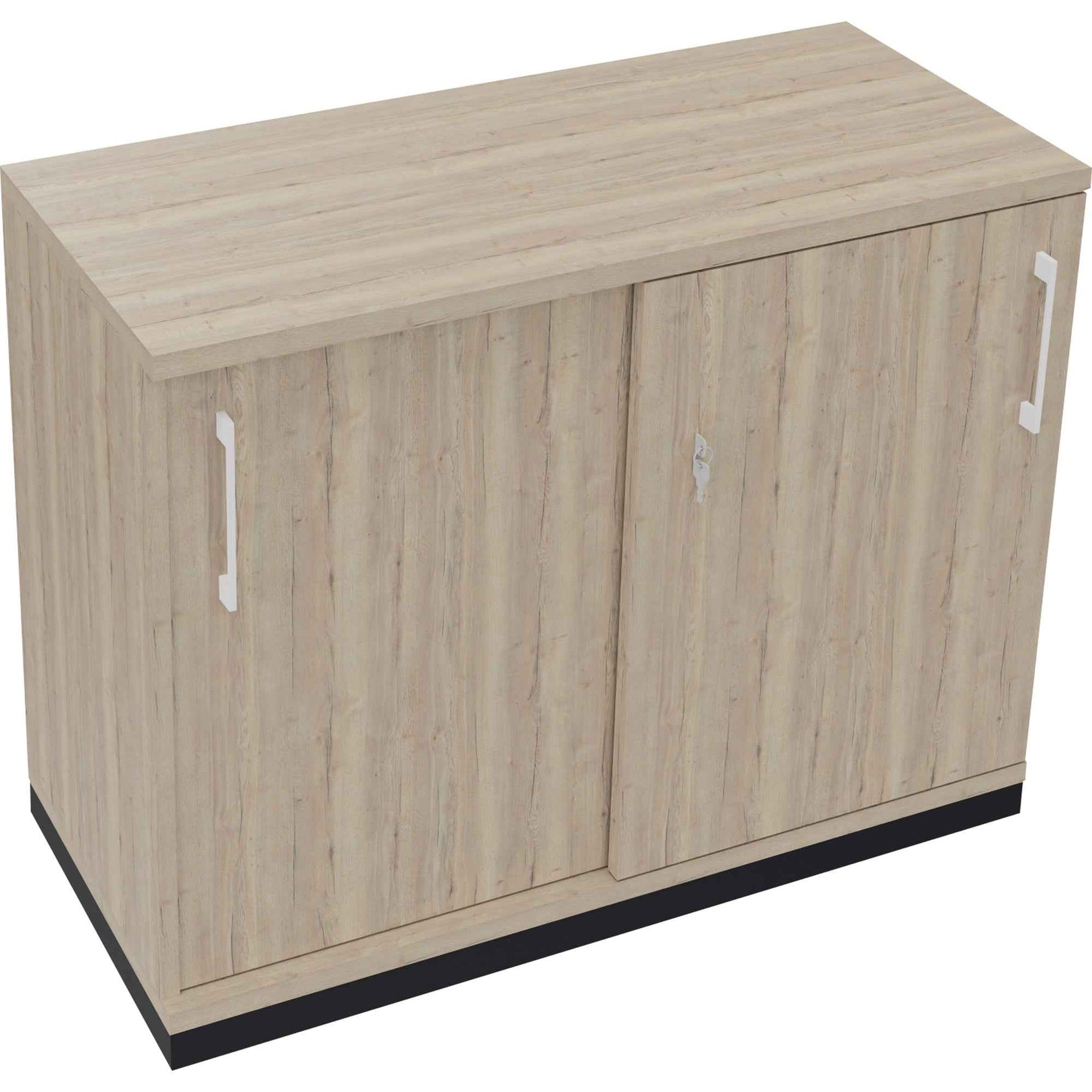 Schiebetürenschrank endless 2 Ordnerhöhen anthrazit metallic