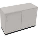 Neutralware Schiebetürenschrank endless 1.200 x 781 x 442 mm (B x H x T) anthrazit metallic – Produktbild 4