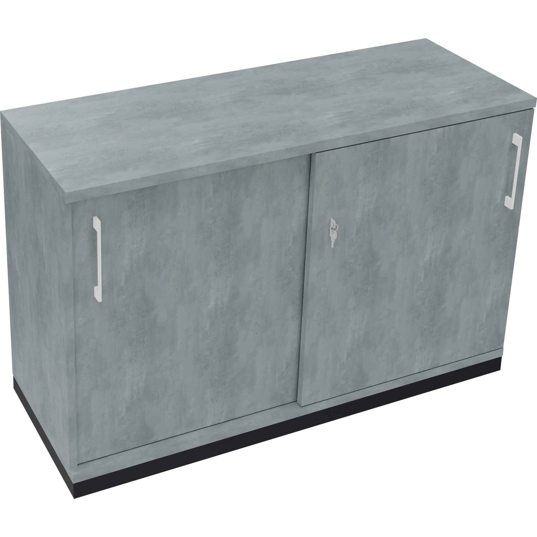 Schiebetürenschrank endless 1.200 x 781 x 442 mm (B x H x T) anthrazit metallic
