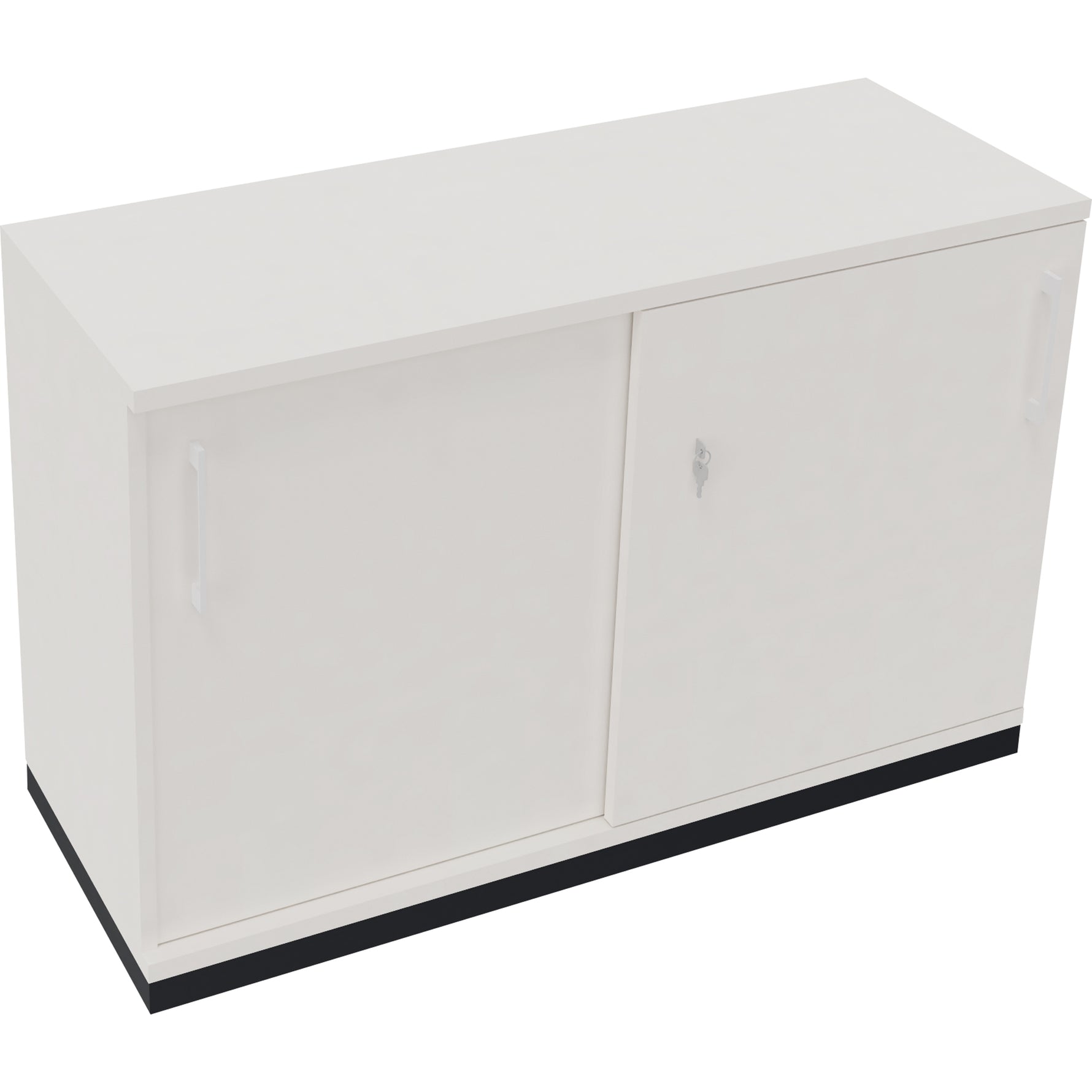 Neutralware Schiebetürenschrank endless 1.200 x 781 x 442 mm (B x H x T) anthrazit metallic