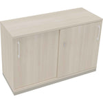 Schiebetürenschrank endless 1.200 x 781 x 442 mm (B x H x T) silberaluminium