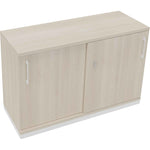 Schiebetürenschrank endless 1.200 x 781 x 442 mm (B x H x T) verkehrsweiß