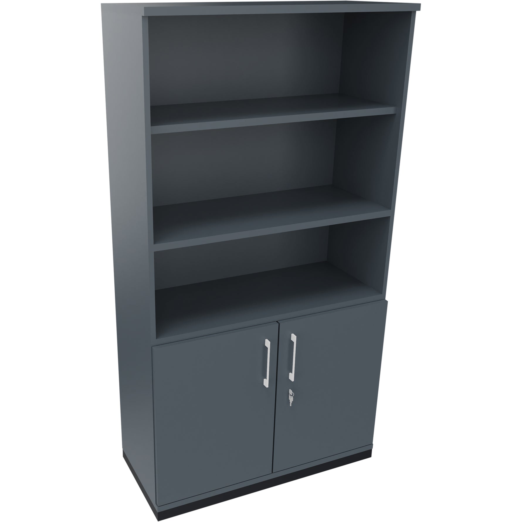Neutralware Regalschrank endless 1.000 x 1.869 x 442 mm (B x H x T) anthrazit metallic – Produktbild 5
