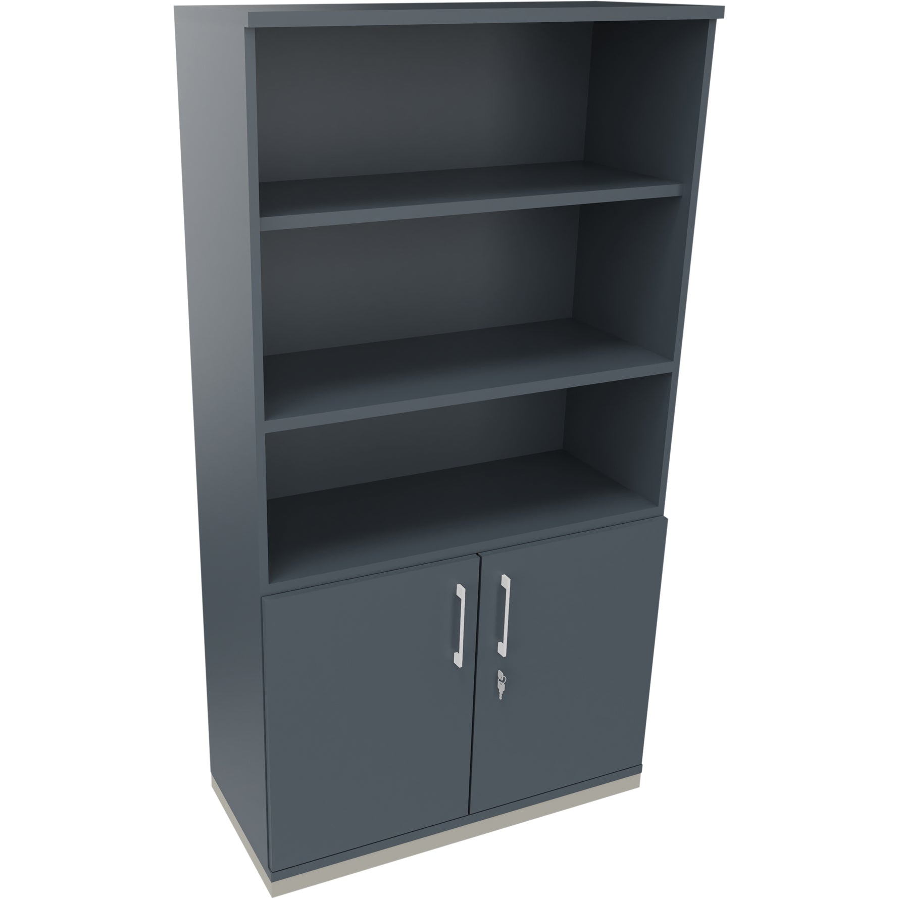 Neutralware Regalschrank endless 1.000 x 1.869 x 442 mm (B x H x T) silberaluminium – Produktbild 5