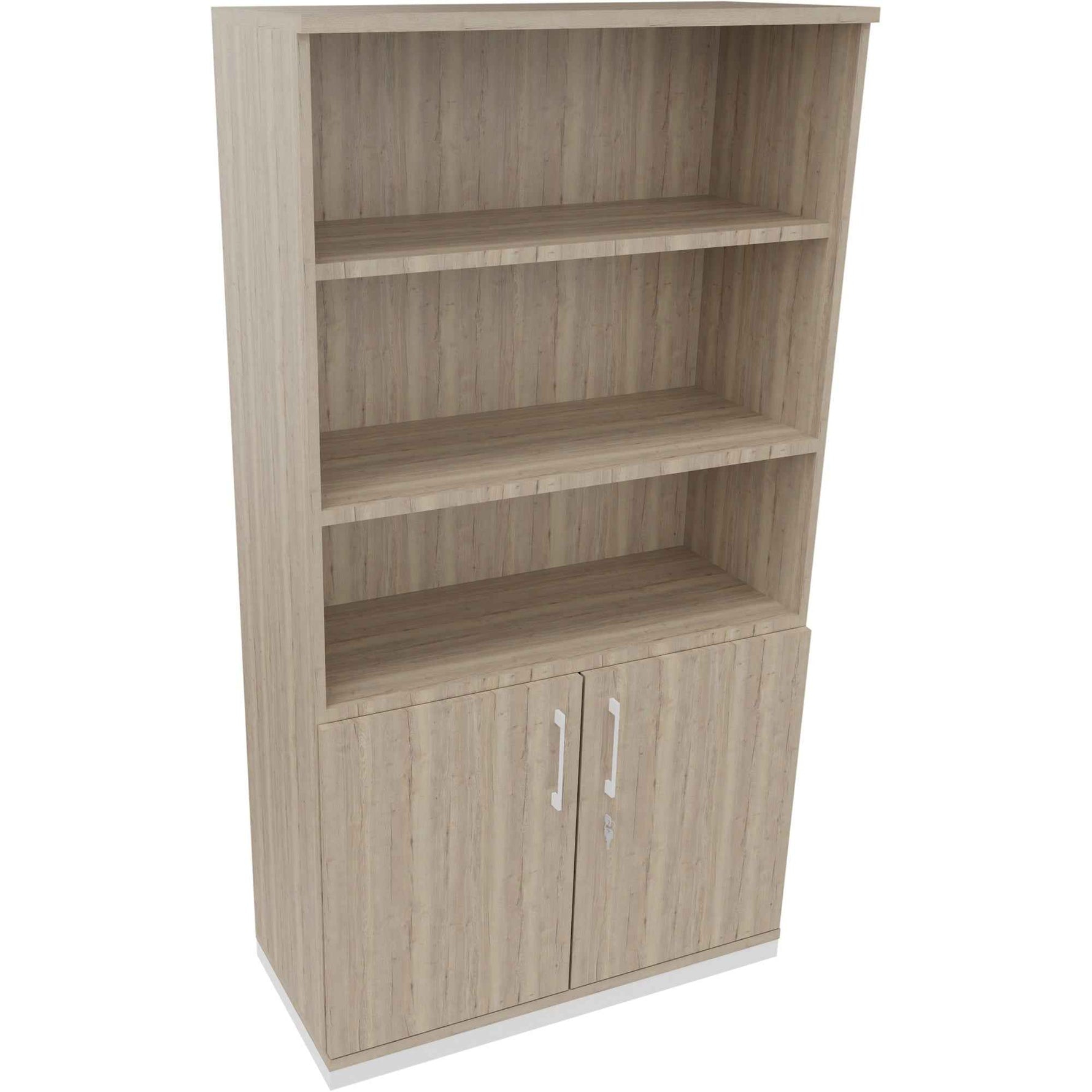 Regalschrank endless 1.000 x 1.869 x 442 mm (B x H x T) verkehrsweiß