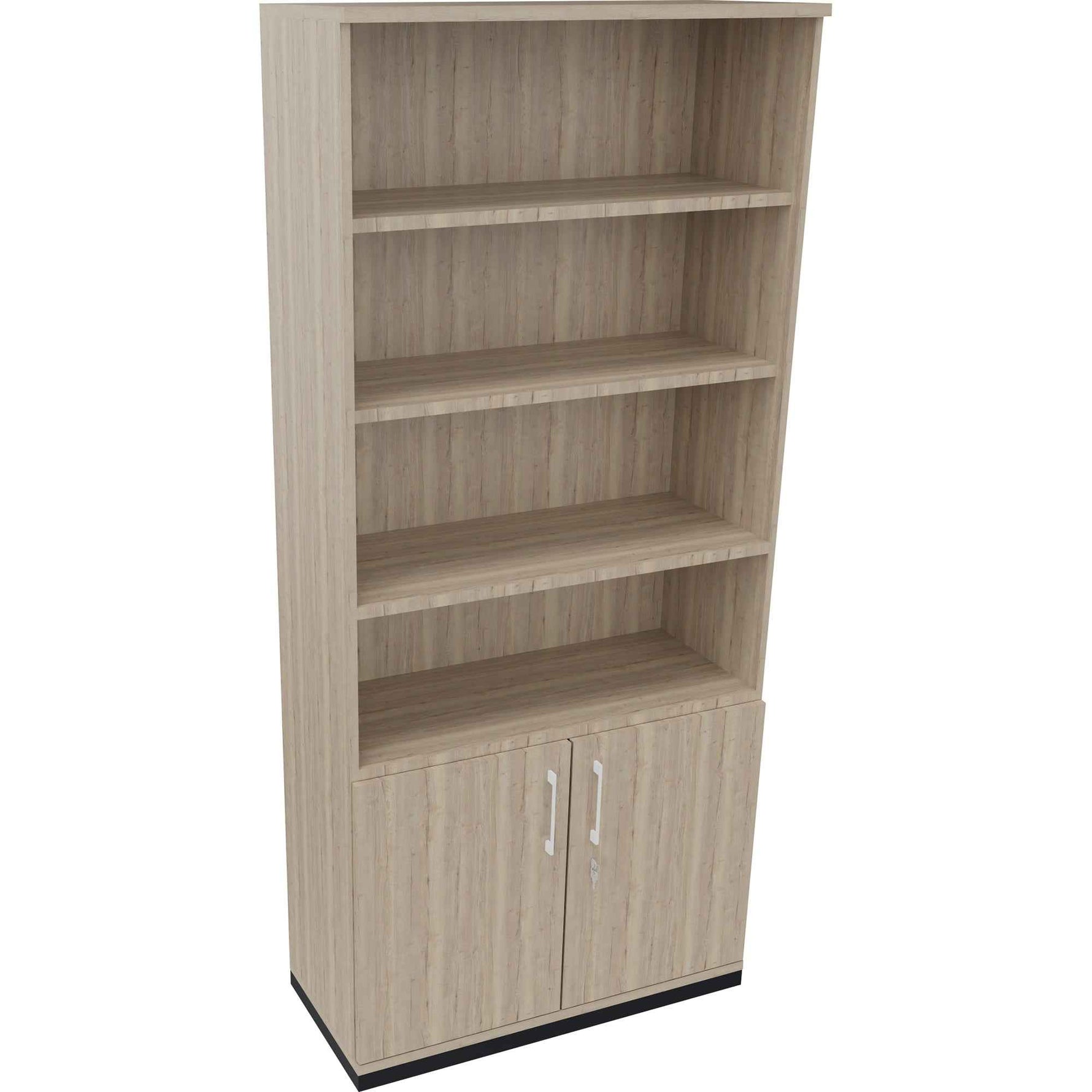 Regalschrank endless 1.000 x 2.221 x 442 mm (B x H x T) anthrazit metallic