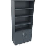 Neutralware Regalschrank endless 1.000 x 2.221 x 442 mm (B x H x T) verkehrsweiß – Produktbild 5