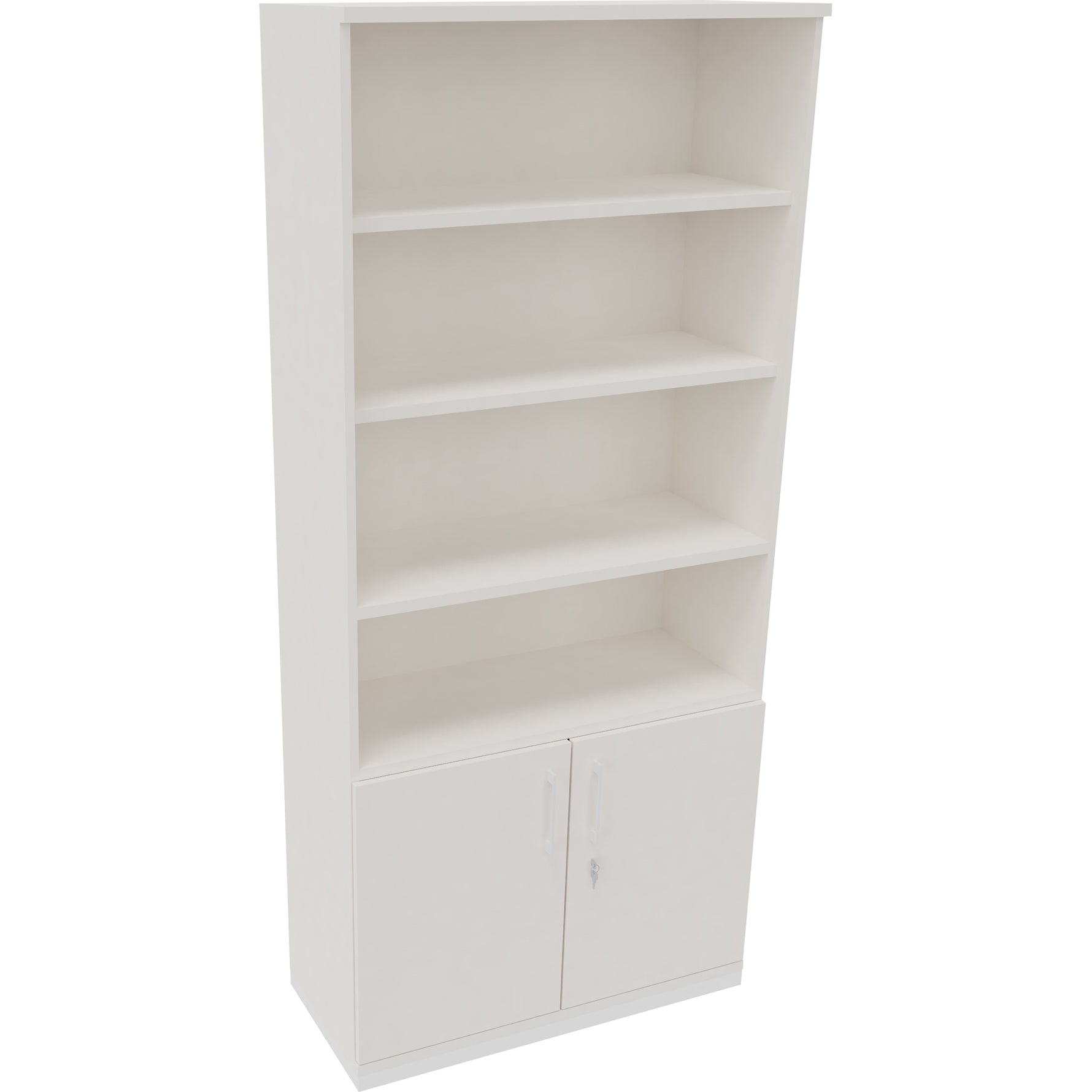 Neutralware Regalschrank endless 1.000 x 2.221 x 442 mm (B x H x T) verkehrsweiß
