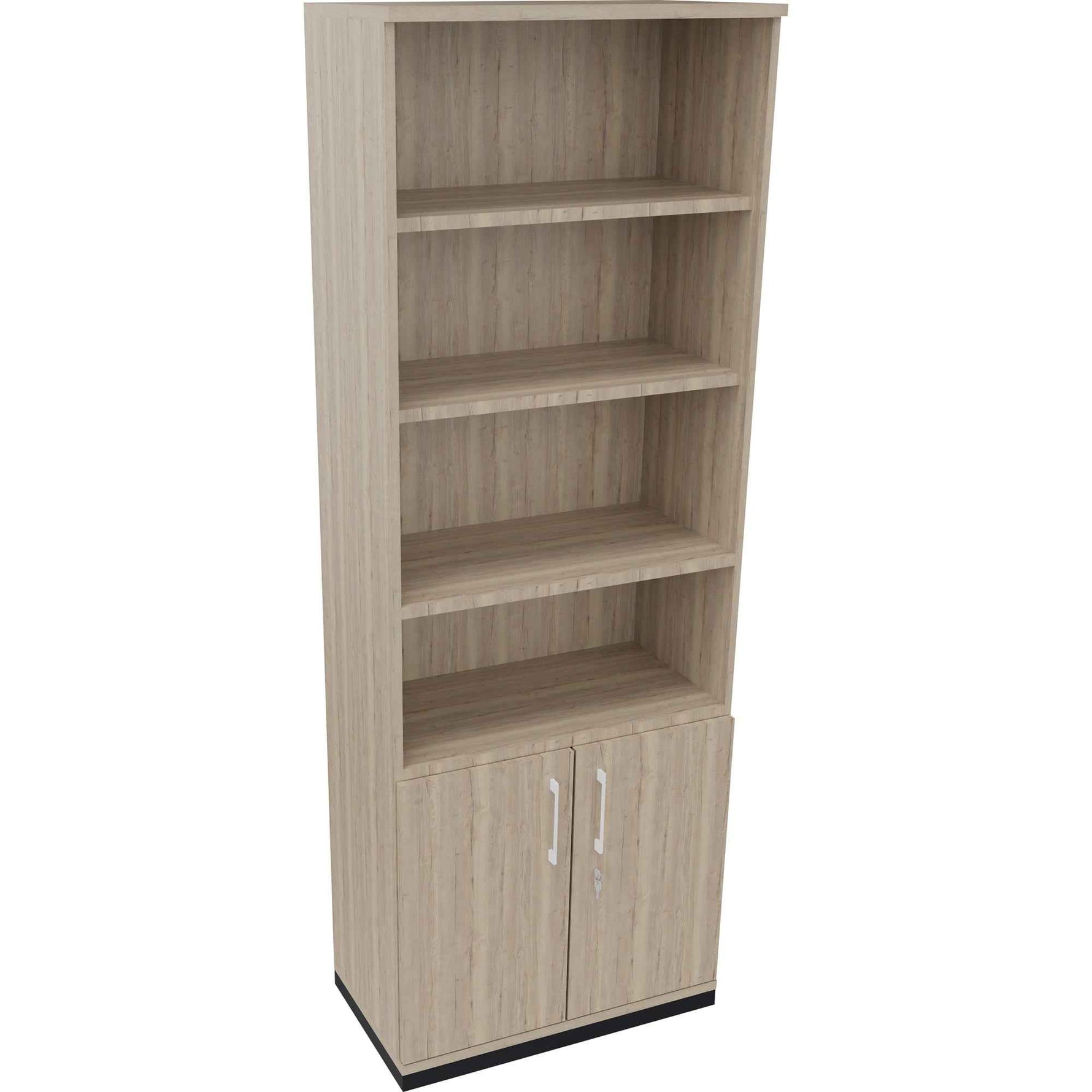 Regalschrank endless 800 x 2.221 x 442 mm (B x H x T) anthrazit metallic