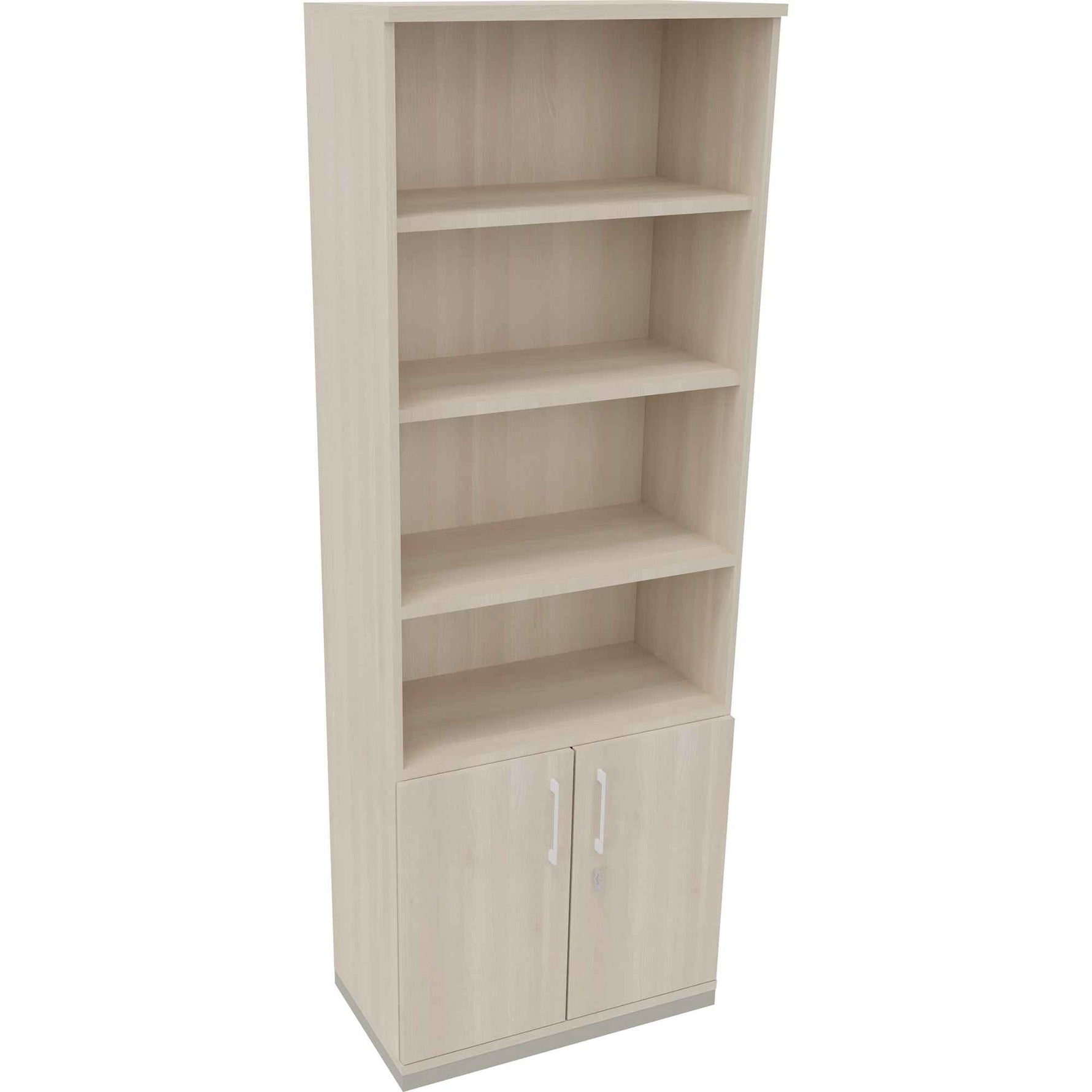 Regalschrank endless 800 x 2.221 x 442 mm (B x H x T) silberaluminium