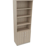 Regalschrank endless 800 x 2.221 x 442 mm (B x H x T) silberaluminium