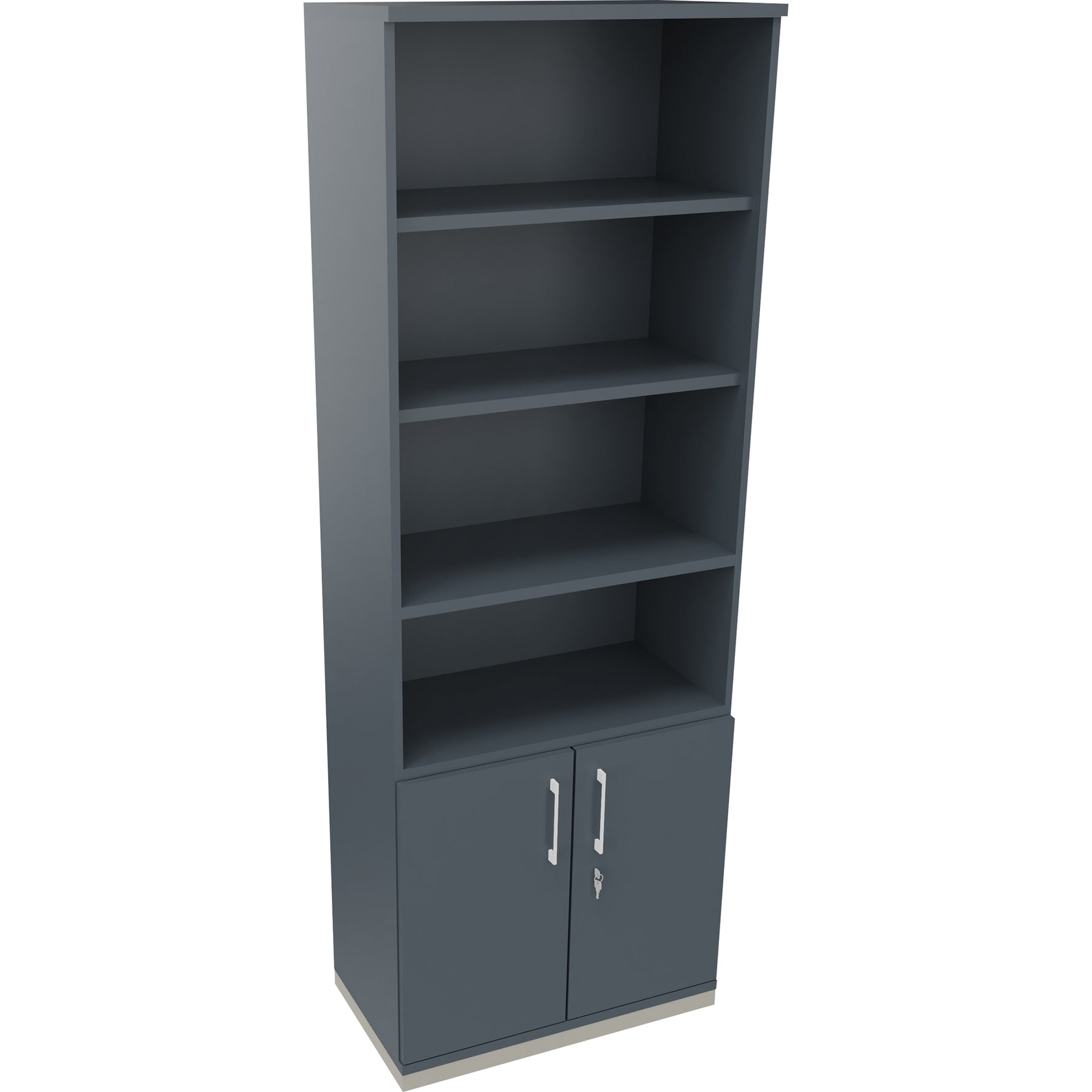 Neutralware Regalschrank endless 800 x 2.221 x 442 mm (B x H x T) silberaluminium – Produktbild 5
