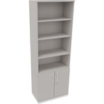 Neutralware Regalschrank endless 800 x 2.221 x 442 mm (B x H x T) verkehrsweiß – Produktbild 4