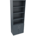 Neutralware Regalschrank endless 800 x 2.221 x 442 mm (B x H x T) verkehrsweiß – Produktbild 5