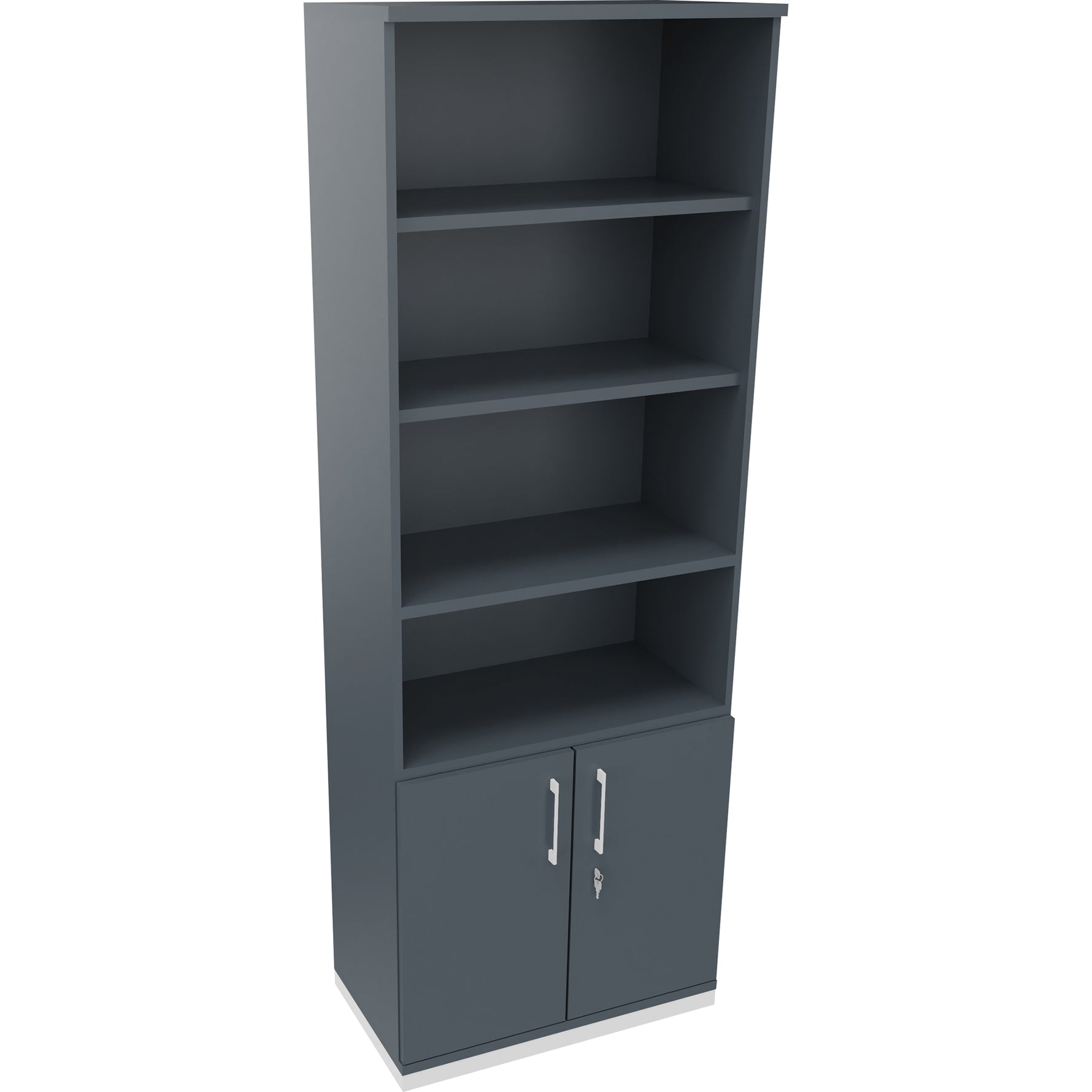 Neutralware Regalschrank endless 800 x 2.221 x 442 mm (B x H x T) verkehrsweiß – Produktbild 5