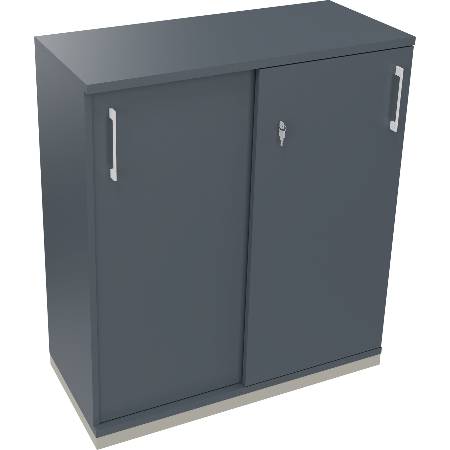 Neutralware Schiebetürenschrank endless silberaluminium – Produktbild 5