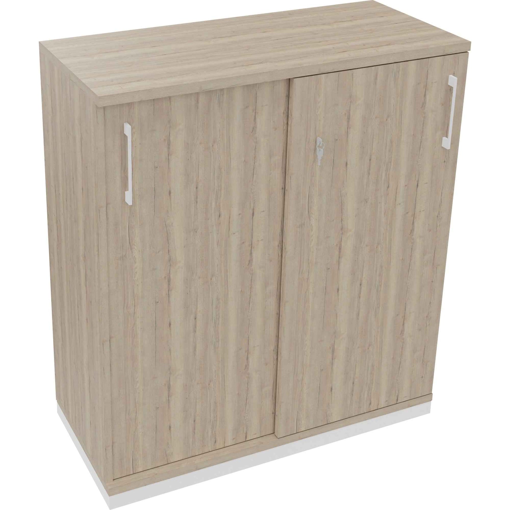 Schiebetürenschrank endless verkehrsweiß