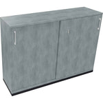 Schiebetürenschrank endless 1.600 x 1.133 x 442 mm (B x H x T) anthrazit metallic