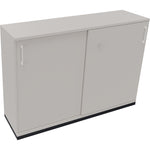 Neutralware Schiebetürenschrank endless 1.600 x 1.133 x 442 mm (B x H x T) anthrazit metallic – Produktbild 4