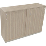 Schiebetürenschrank endless 1.600 x 1.133 x 442 mm (B x H x T) silberaluminium