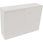 Neutralware Schiebetürenschrank endless 1.600 x 1.133 x 442 mm (B x H x T) verkehrsweiß – Produktbild 2