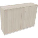 Schiebetürenschrank endless 1.600 x 1.133 x 442 mm (B x H x T) verkehrsweiß