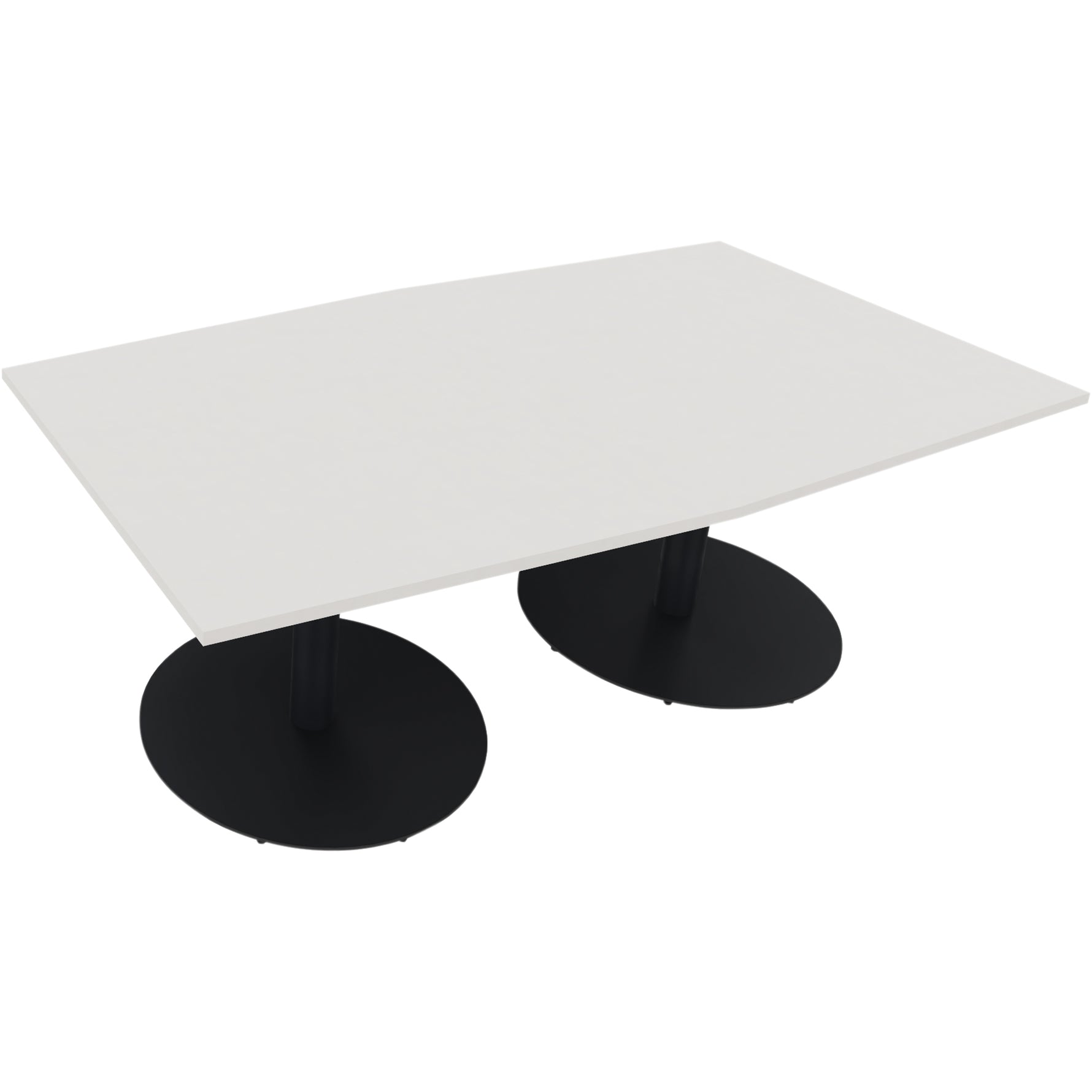 Neutralware Konferenztisch communication 2.000 x 720 x 1.000/1.100 mm (B x H x T) anthrazit metallic