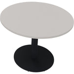 Neutralware Konferenztisch communication rund 1.000 x 720 mm (Ø x H) anthrazit metallic – Produktbild 4