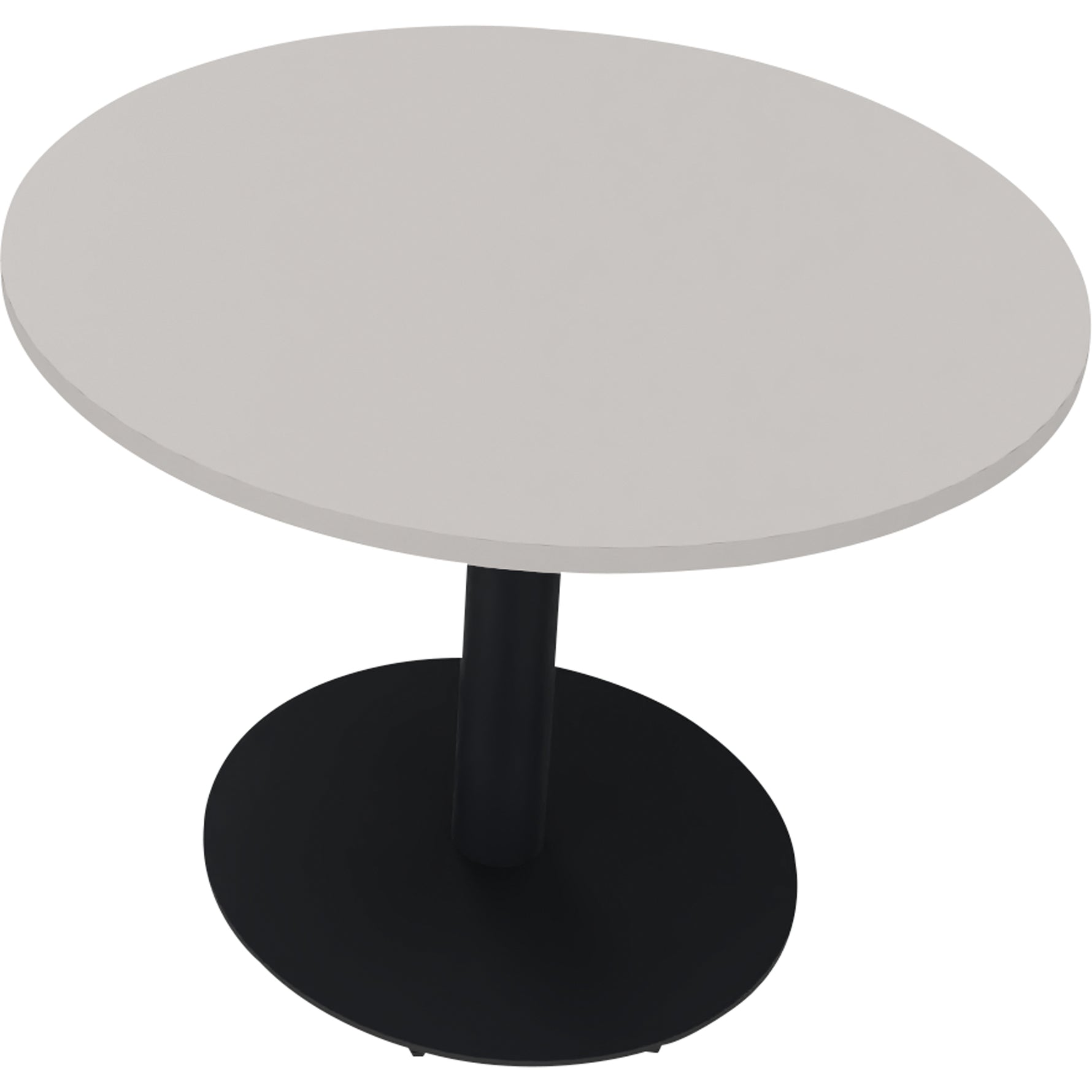Neutralware Konferenztisch communication rund 1.000 x 720 mm (Ø x H) anthrazit metallic – Produktbild 4