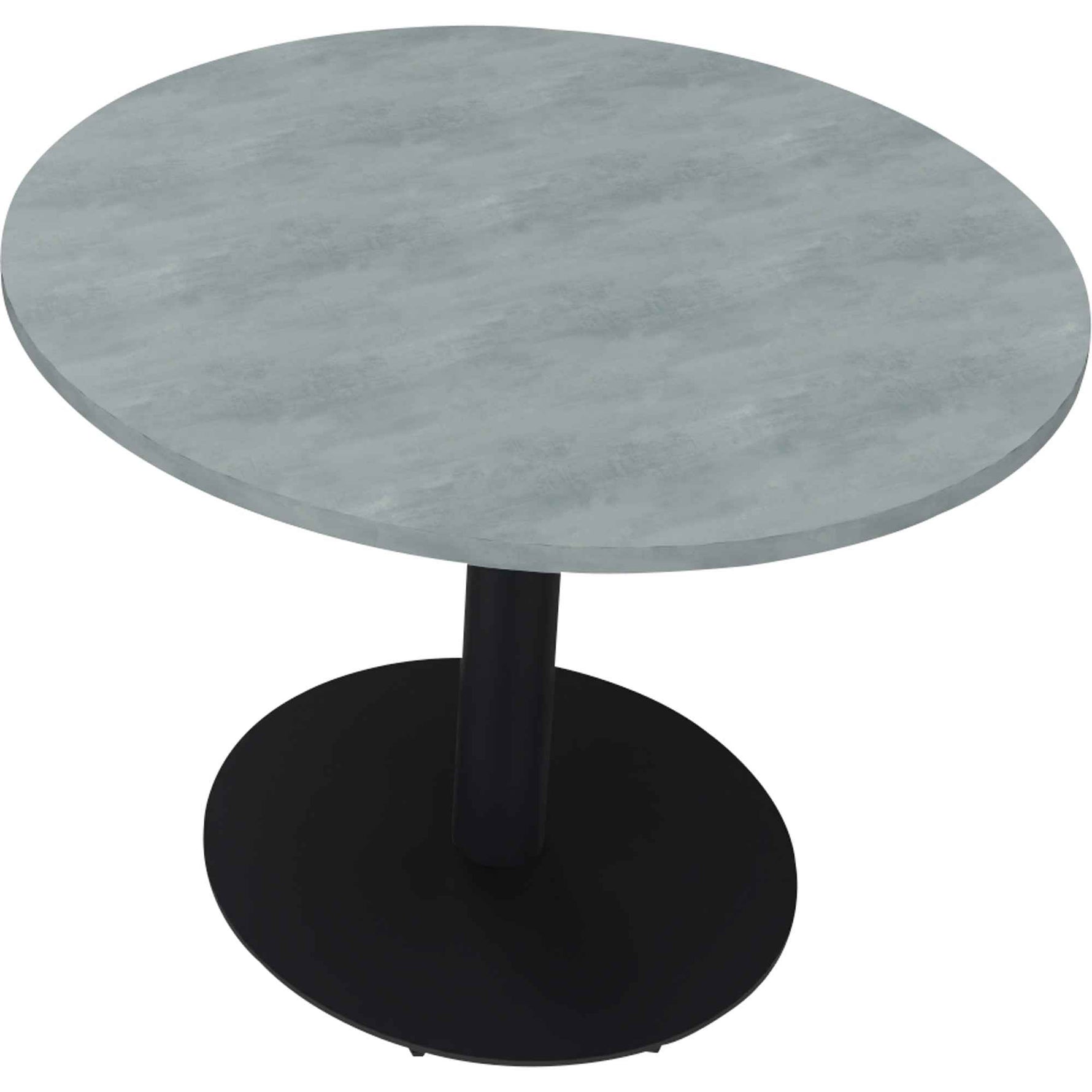 Konferenztisch communication rund 1.000 x 720 mm (Ø x H) anthrazit metallic