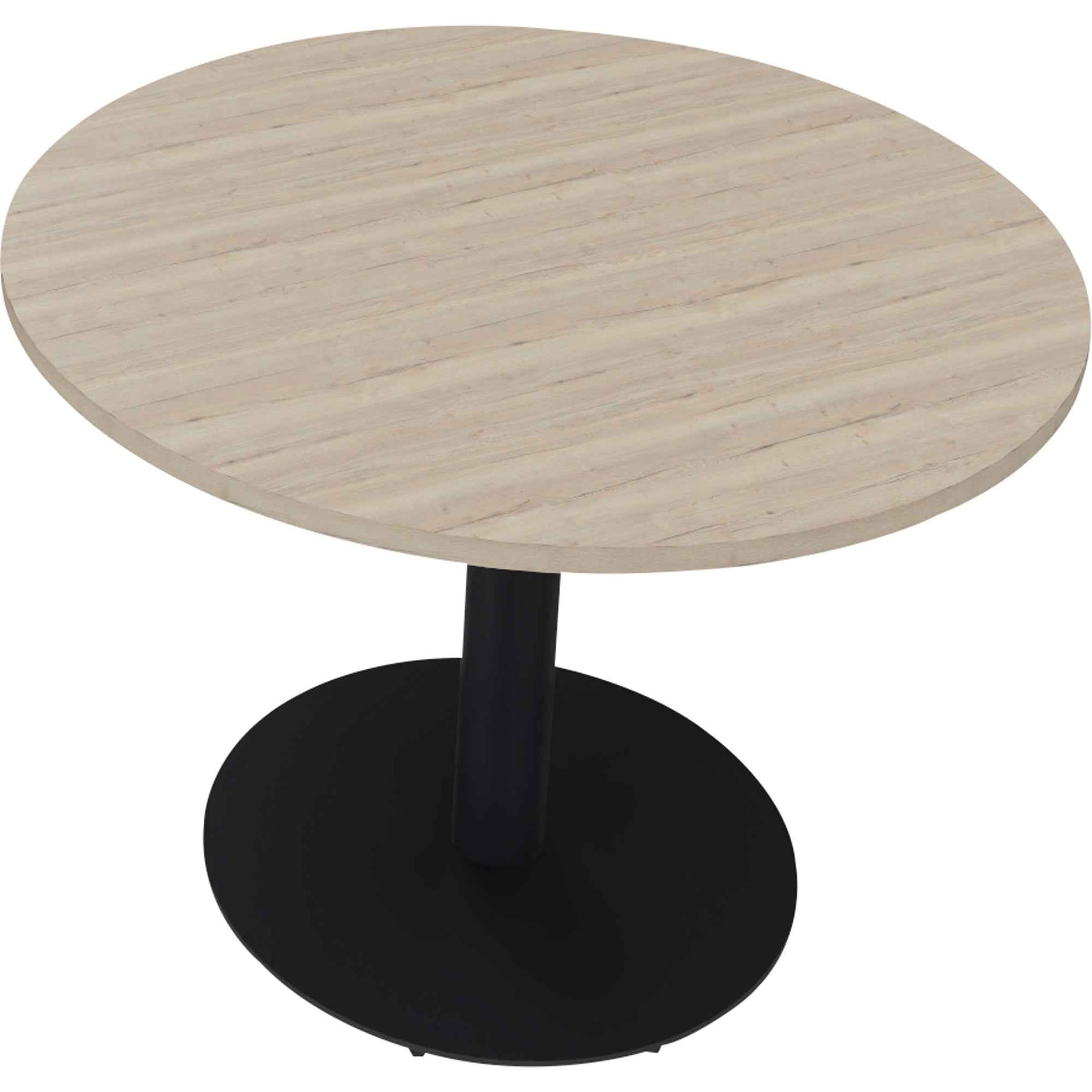 Konferenztisch communication rund 1.000 x 720 mm (Ø x H) anthrazit metallic