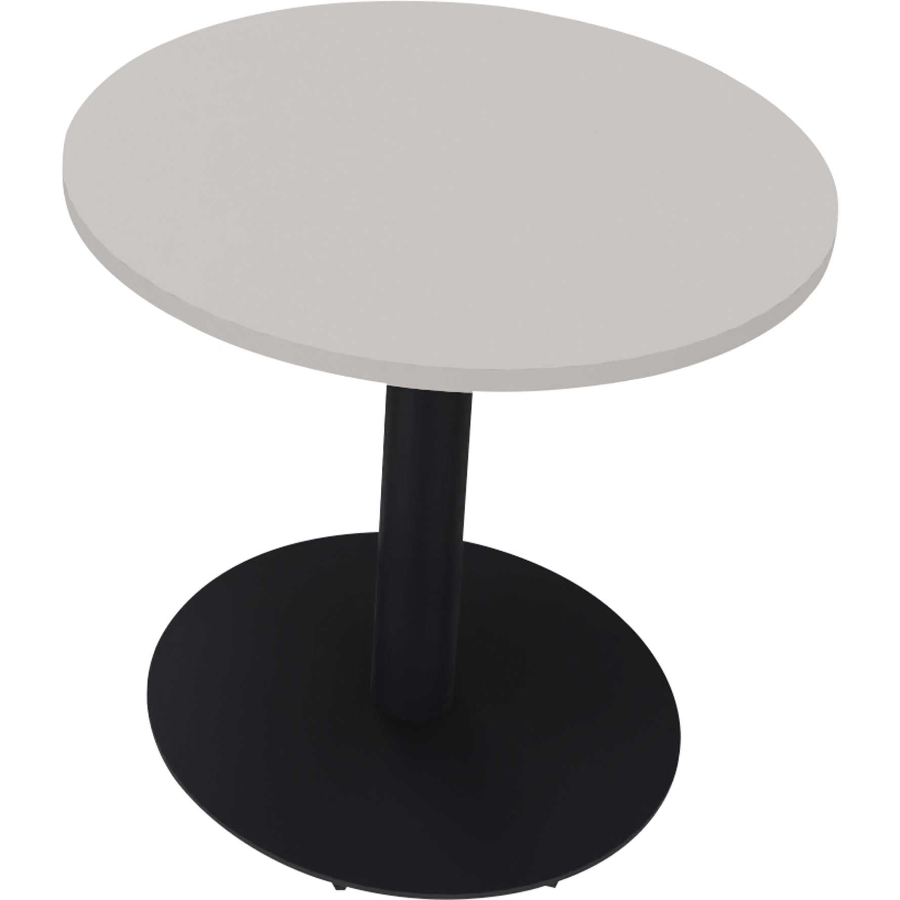 Neutralware Konferenztisch communication rund 800 x 720 mm (Ø x H) anthrazit metallic – Produktbild 4