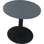 Neutralware Konferenztisch communication rund 800 x 720 mm (Ø x H) anthrazit metallic – Produktbild 5
