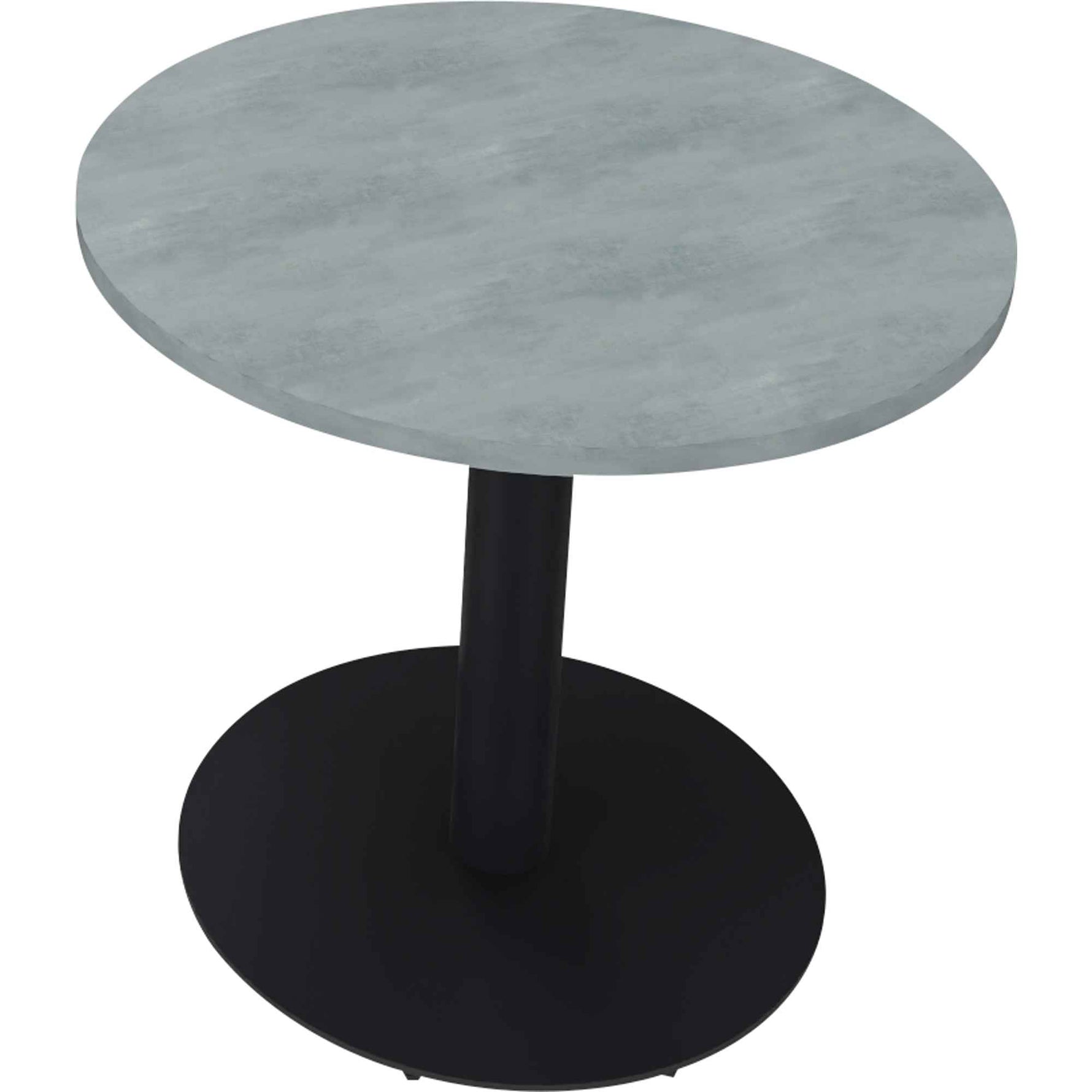 Konferenztisch communication rund 800 x 720 mm (Ø x H) anthrazit metallic