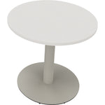 Neutralware Konferenztisch communication rund 800 x 720 mm (Ø x H) silberaluminium