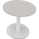 Neutralware Konferenztisch communication rund 800 x 720 mm (Ø x H) verkehrsweiß – Produktbild 4