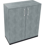 Flügeltürenschrank endless 1.000 x 1.133 x 442 mm (B x H x T) anthrazit metallic