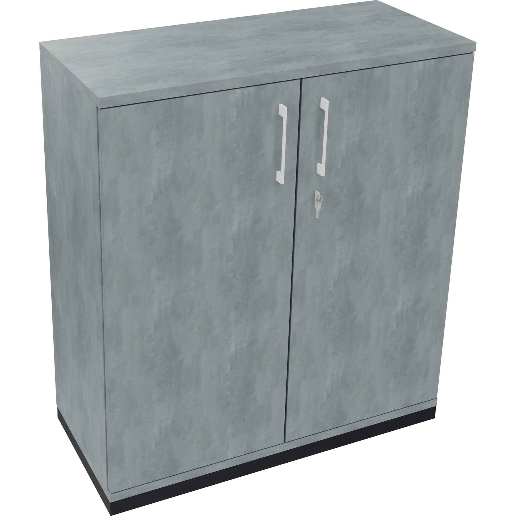 Flügeltürenschrank endless 1.000 x 1.133 x 442 mm (B x H x T) anthrazit metallic