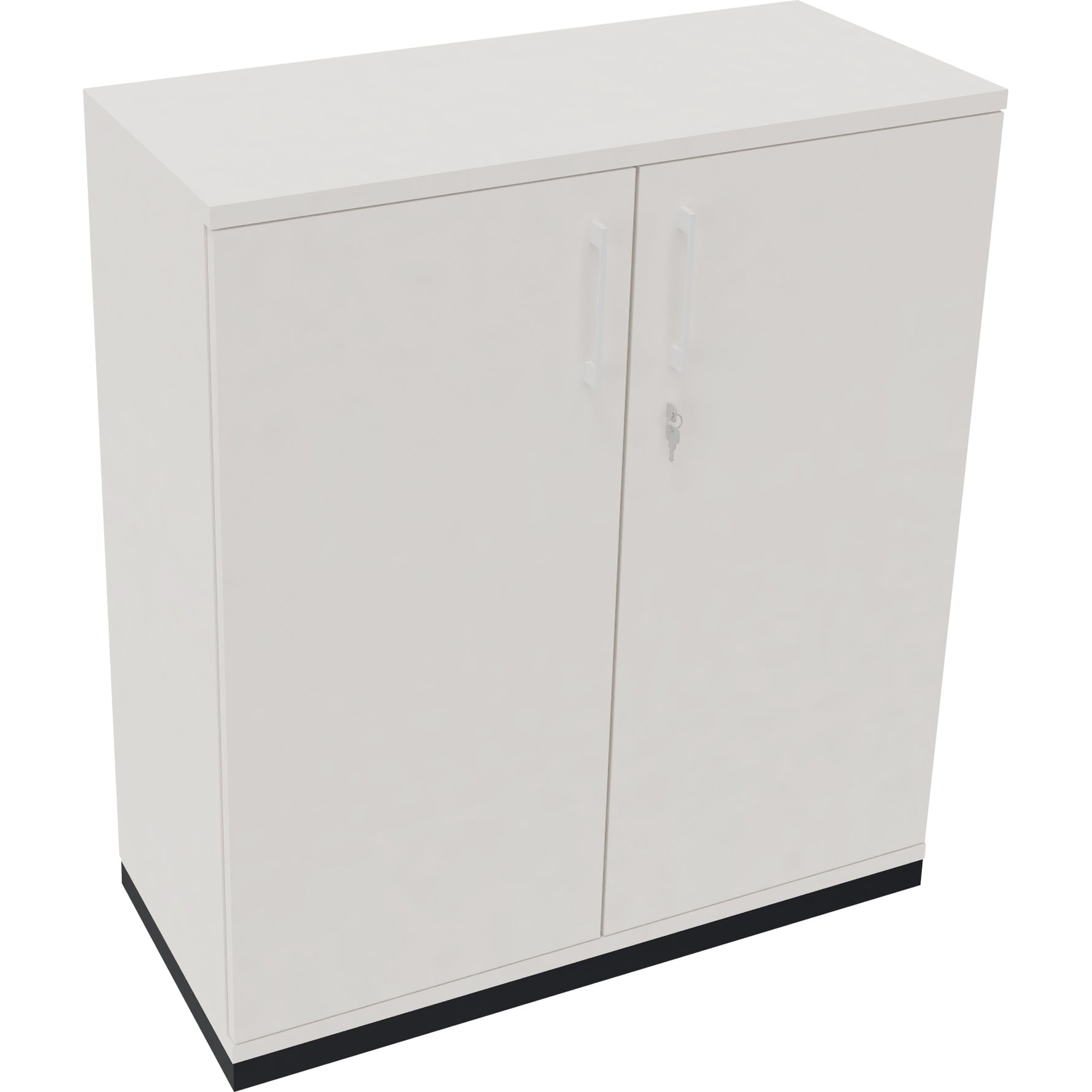 Neutralware Flügeltürenschrank endless 1.000 x 1.133 x 442 mm (B x H x T) anthrazit metallic